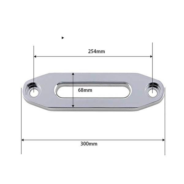 Oxidation Treatment Synthetic Rope Fairlead ,  Suv Automotive Wire Rope Fairlead