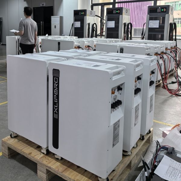 EXLIPORC 16.07kWh IP65 Waterproof LiFePO4 Battery with 314Ah High-Density Cells for Solar Energy Storage