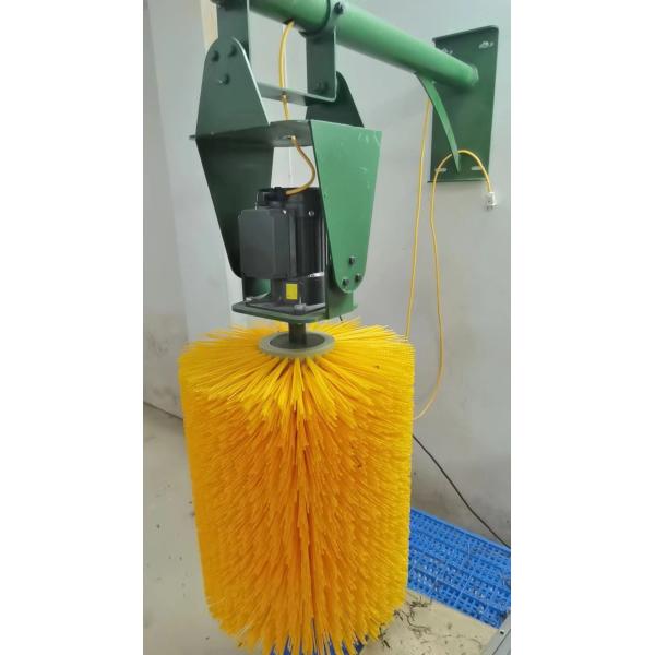Nylon / Pp Brush Silk Cattle Body Scratching Roller Brush For Farm Animal Massage