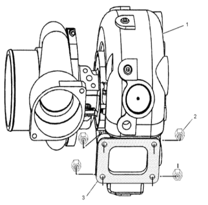 201-4824 2014824 Turbocharger Excavator Spare Parts Fit For C18