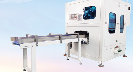 Facial Tissue Log Saw Cutting Machine with 380V 50Hz Power, 360 Cuts/Min Speed, and Compact 1450x1500x1800 mm Dimensions