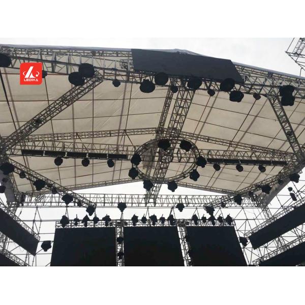 Lightweight Lift Stage Roof Aluminum Stage Truss Tower System
