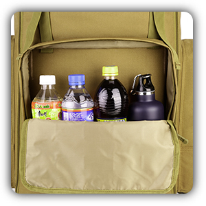 Tactical ornaments Army Backpack, Tactical Hiking Daypack 70-85L ornaments MOLLE Assault Backpack Army Traveling Campi