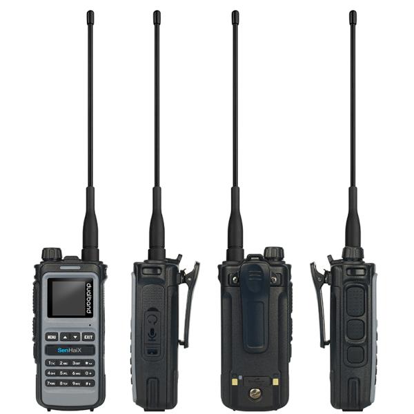 SenHaiX 8600 Dual Analog Walkie Talkie Waterproof U/VHF Transceiver