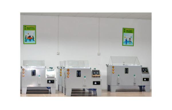 ASTM B117 Lab Using CASS Salt Spray Test Chamber to Check Coating Corrosion Resistance