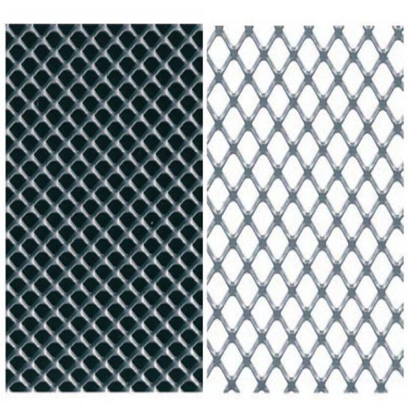 316 Stainless Steel Expanded Metal Mesh with 12×25mm Openings for Industrial Filtration
