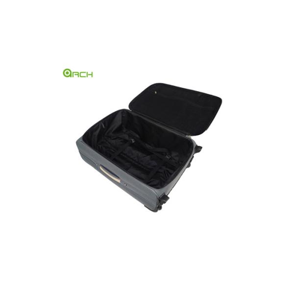 Softsided Carry On Luggage Spinner 4 Wheel Cabin Case Scratch Resistant