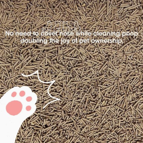 Des échantillons gratuits Arena Para Gatos Contrôle de l'odeur Encastrement du café éclaboussé Tofu Litter de chat