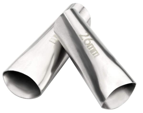 K-013 24pcs Caulking Finisher Kit Caulk Nozzle Applicator Reusable Stainless Steel Caulking Nozzle Sealant Finishing Nozzle