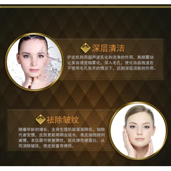 Wholesale Facial Deep Cleansing Ultrasonic Skin Scrubber Facial Peeling