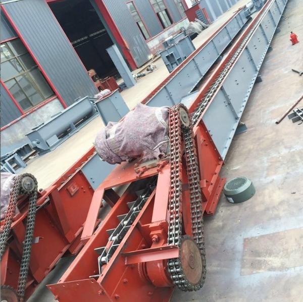 Carbon Steel Forage Screw Feeder Conveyor For Food Beverage Processing Plant