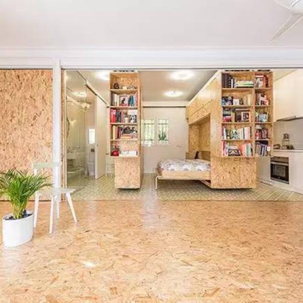 1220x2440mm Chipboard Osb Sandwich Panel 620-730kg/M³ Density