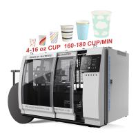 160-180pcs/Min Impressão de papel descartável máquina de produção de copos de linha de produção