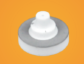 High Tensile Strength Low Helium Leak Rate Metallized Ceramics Component with High Thermal Conductivity