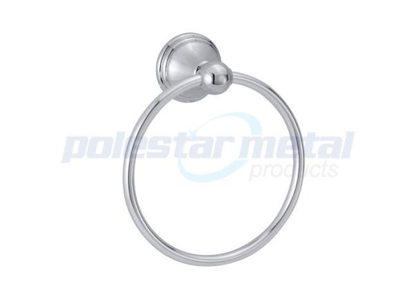Zamak 32500 Series Bathroom Hardware Accessories Decorative Towel Rings For Bathrooms