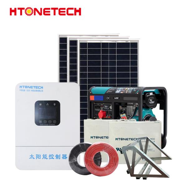 5KW 393KW PV Sistemas de Energia Solar Completo Kit Solar Off Grid Painel Solar 72Pcs