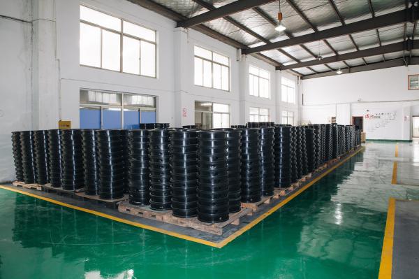 FKM / FPM Butterfly Valve Seat , Rubber Valve Seat Chemical Resistance