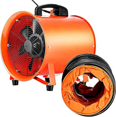 High Velocity Speed Industrial Electrical Portable Ventilation Fans For Dust Exhausting