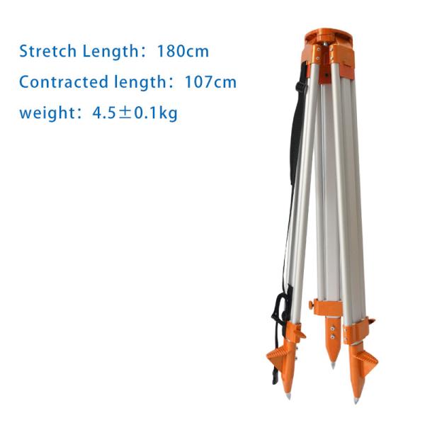 Estribo de madera LEIcca GST20-9-FCT GEOMAX TOP CON Aleación de aluminio sólido Estación total de topografía y soporte de topografía