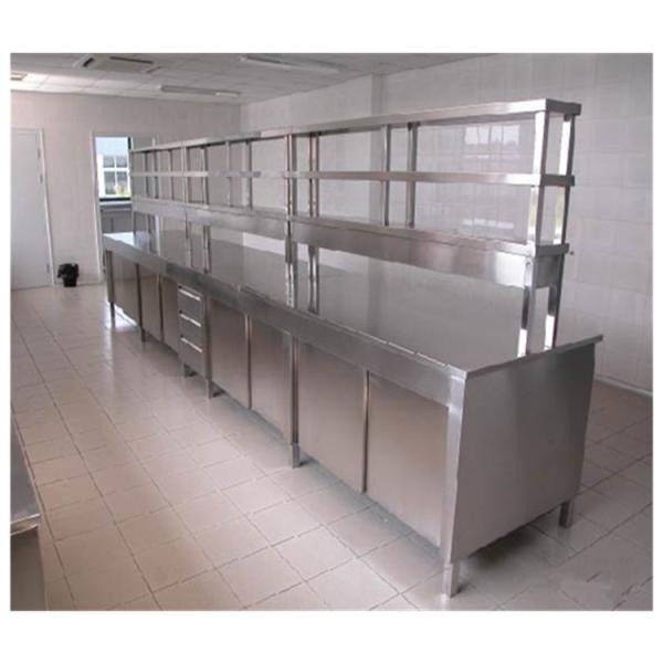 Laboratory Workbench with Marble or Stainless Steel Tops ISO14001 Certified and Sturdy