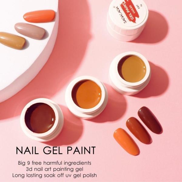Peinture à l'encre LED pour les ongles UV sans peinture au gel