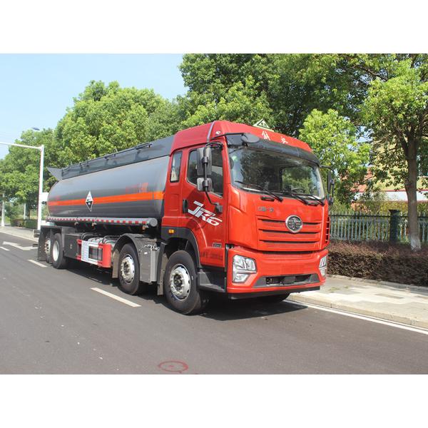 Jiefang Corrosive Tank Transport Vehicle Transporter 19 Cubic Meters EURO 5
