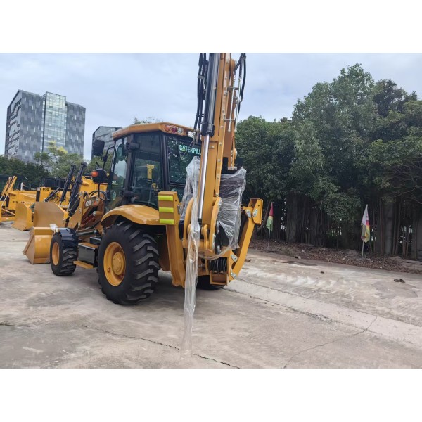  420F TLB Used Compact Wheel Loader Backhoe Hydraulic Repossessed Earthmoving Equipment