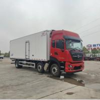 Moteur 20 Ton Loading Capacity de Dongfeng 6x4 Van Truck Refrigerated With 245 HP
