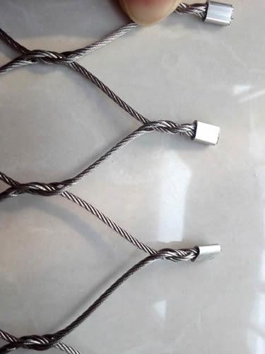 Wear Resisting Stainless Steel Woven Mesh Nonflammable For Animal Enclosure