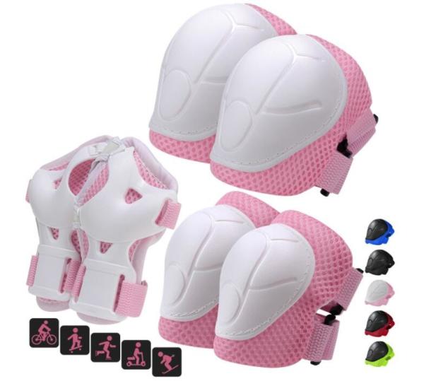 High quality Knee Pads Elbow Pads Wrist Guards 6 in 1 Protective Gear Set for skate
