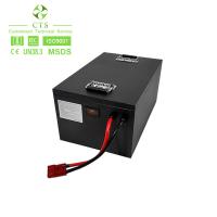 3000 bateria recarregável do volt 100Ah da motocicleta dos ciclos Lifepo4 48 para Ebike