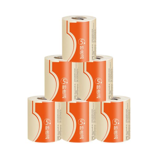 Nontoxic Eco Friendly Biodegradable Toilet Paper Roll Durable Wood Pulp Material