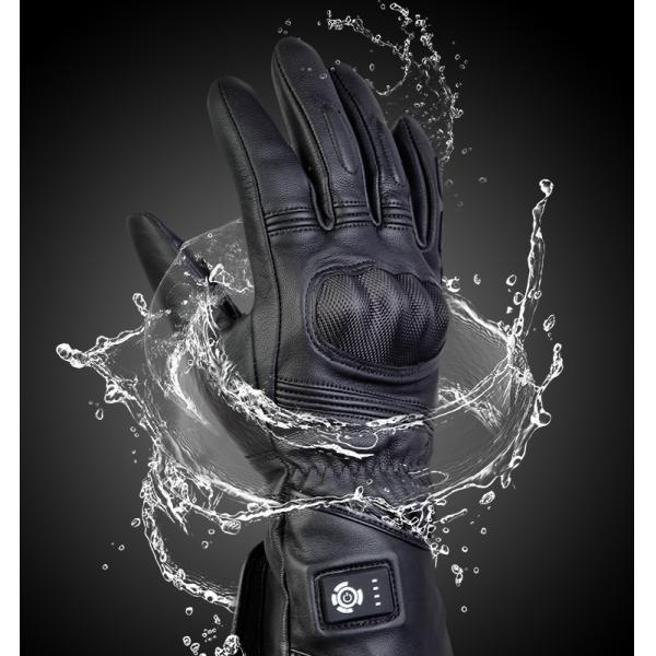 Перчатки 7.4V 12V 2200 Unisex топления электрические перезаряжаемые 2600 3000Mah