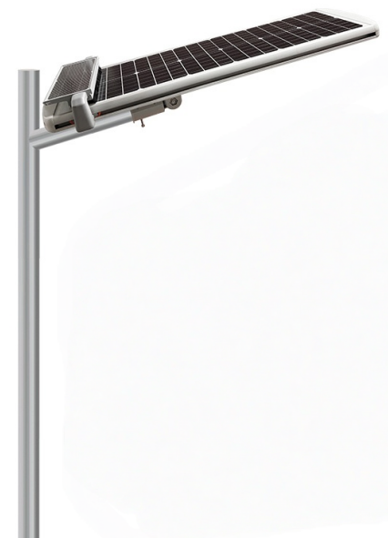 All in One Road Solar Street Light Clean Highway Solar Street Light with Pole Integrated Solar Street Lights with Automatic Cleaning Model