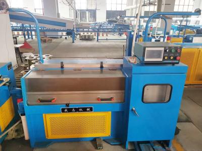 Máquina de desenho de alta velocidade do fio Calibre de diâmetro de fios 0,08 a 0,32 milímetros para a fabricação de cabos