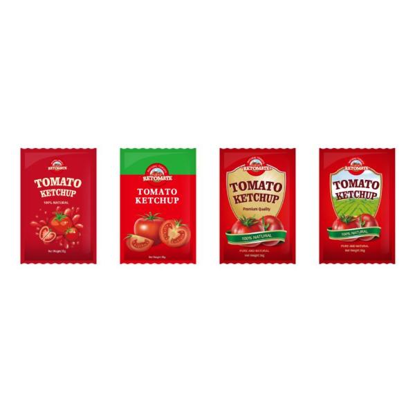 36 грамм OEM томатный кетчуп с чистым натуральным вкусом, соответствует стандартам ISO HACCP BRC и FDA