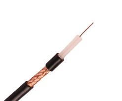 Cabo coaxial de cobre da trança RG59 de 95% com o condutor de cobre de 0.58mm para CATV