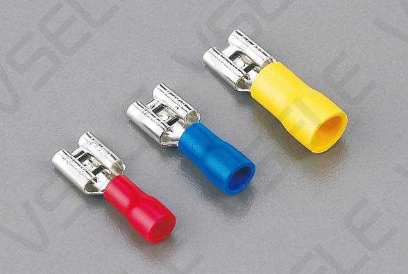 Splice Female Terminal Lugs Reed Good Conductivity Strong Corrosion Resistance