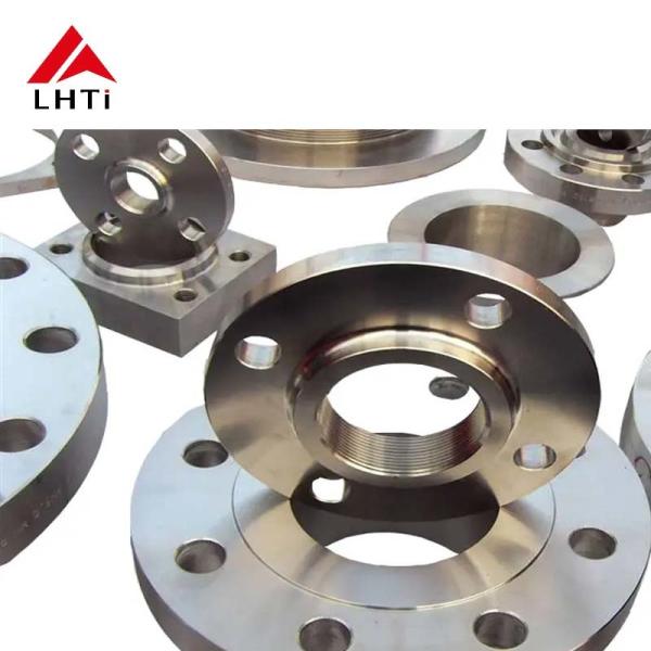 ASME B16.5 Class 150 Titanium Slip On Flange with Raised Face Forged and CNC Machined UT Tested for Water Supply Systems