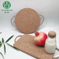 Eco-Friendly Wood Coasters Mats Home Hot Pot Cork Placemats