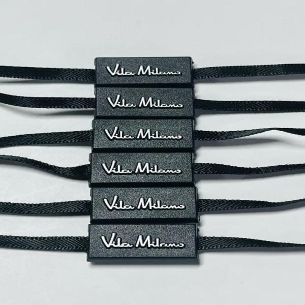 Bulk Cotton Black Hang Tag String Thread For Textile Products