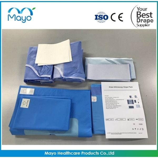 Medical Consumable Surgical Drape Pack Disposable Surgical Knee Arthroscopy Pack