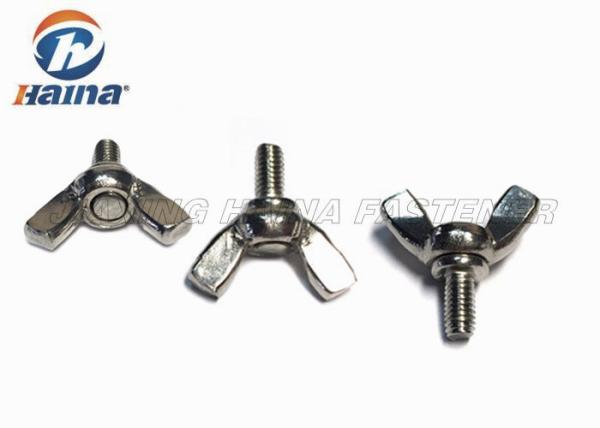 Stainless Steel 304 316 Thumb Wing Screw DIN316 Butterfly Bolt