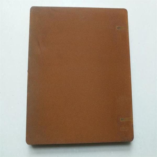 Painel de aço vermelho oxidado 1800x900mm exterior da tela da privacidade de Corten