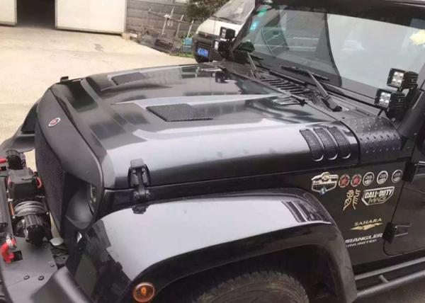 Jeep Wrangler 2007- 2017 JK Automobile Spare Parts Rugged Ridge Performance Vented Hood