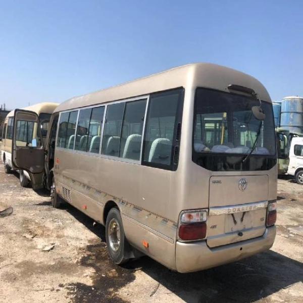 Tipo de transmissão de Miles Used Coaster Bus Manual da mão esquerda 50000