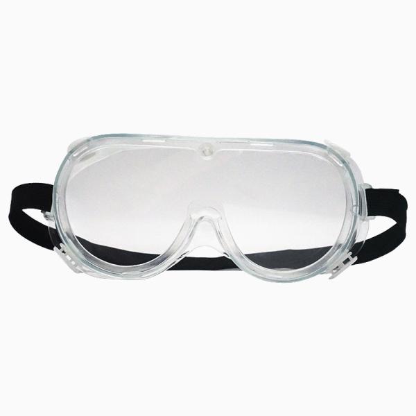 CE médico da névoa 16*8.5cm dos óculos de proteção de segurança do hospital do EN 166 do RUÍDO anti