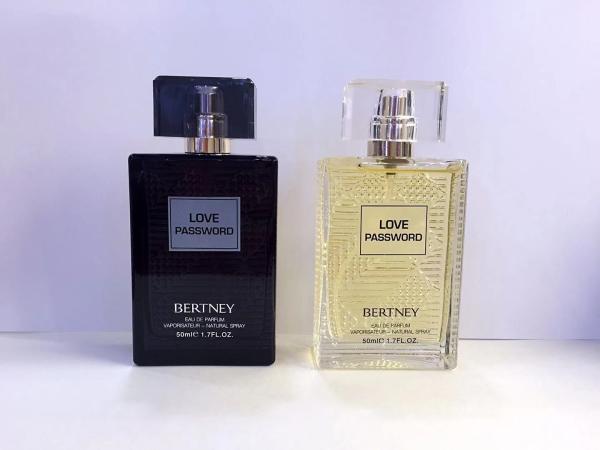 50ml  Luxury Glass Perfume Bottles Cosmetic Spray Bottles Glass Makeup Packaging OEM