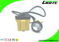 25000Lux Led Miner Cap Lights 10.4Ah Bateria SAMSUNG à prova de explosão para mineração subterrânea