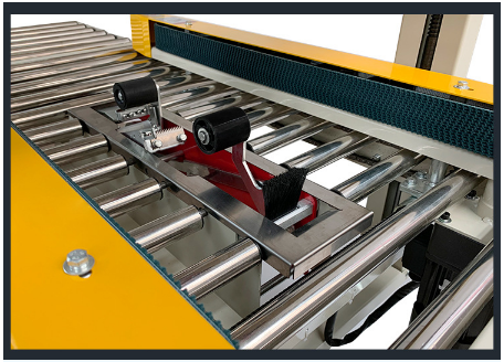 80*90mm Minimum Sealing FXC-4030 Semi Automatic Left And Right Drive Carton Sealer Case Sealing Machine